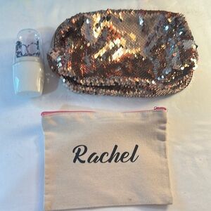 Make up bags and manicure travel kit